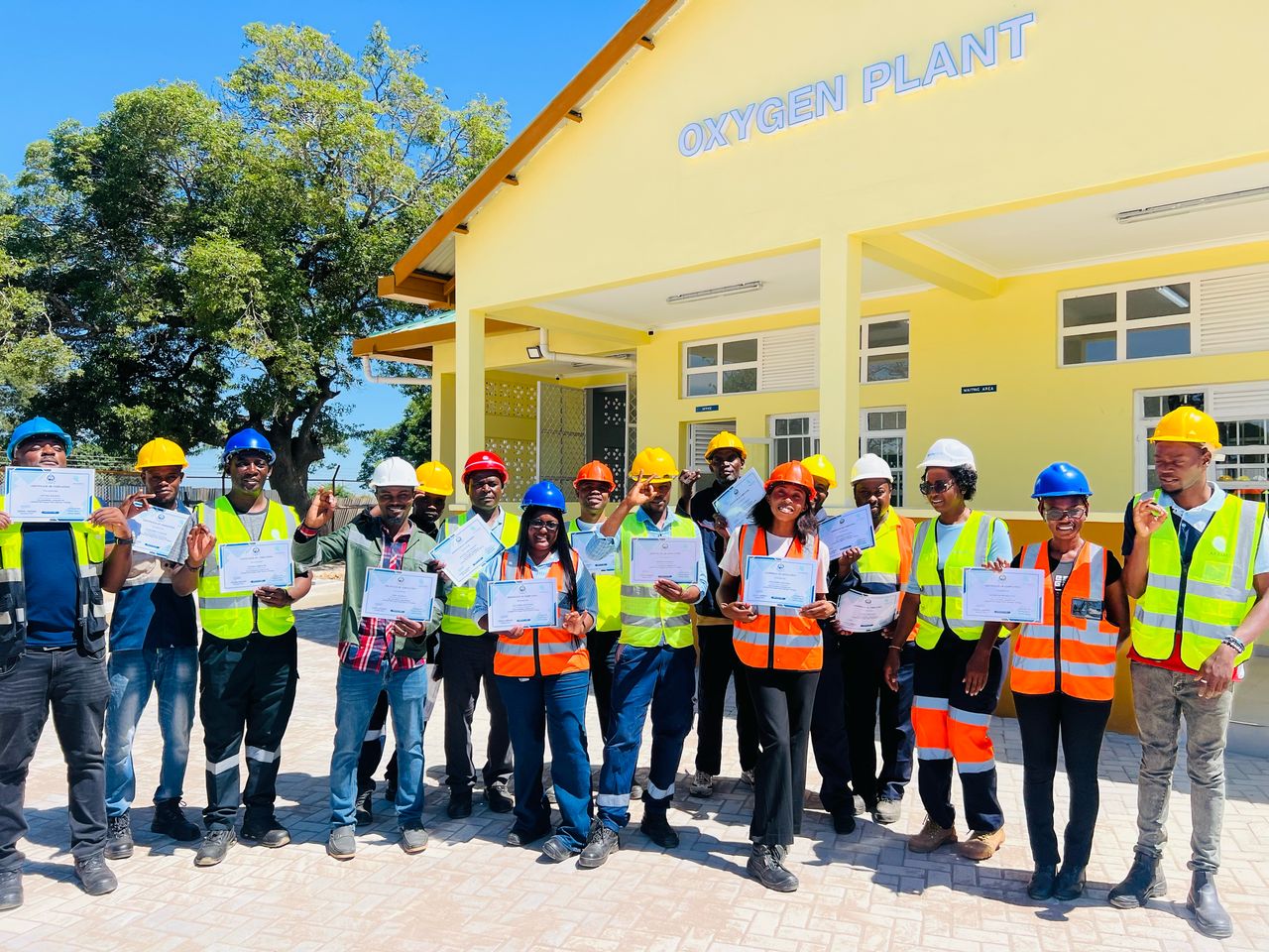 Commissioning of Kabwe Plant